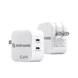 Xoltronic Dual USB-C GaN Wall Charger – 70W